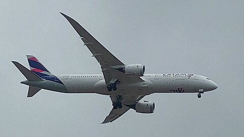 Boeing 787-9 Dreamliner CC-BGQ coming from Miami to Fortaleza 🇺🇸🇧🇷
