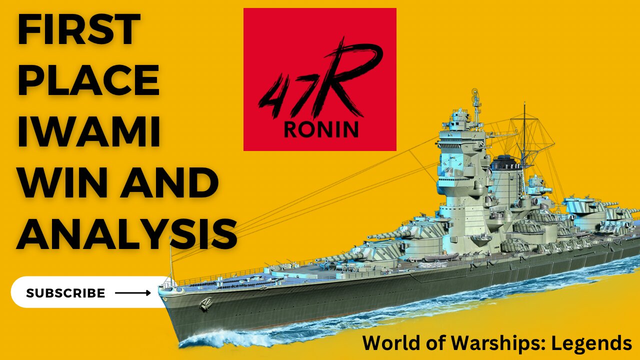 First Place Iwami Win and Analysis | Iwami | World of Warships: Legends