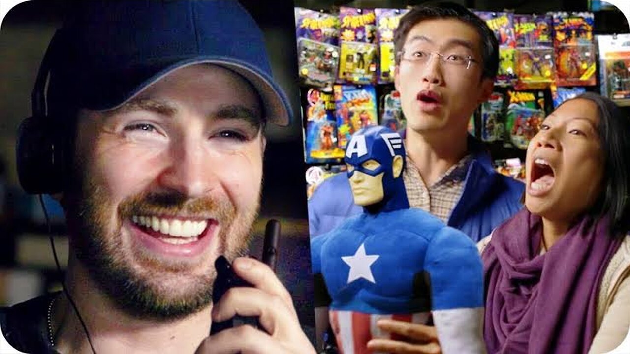 Captain America prank fans with surprised escape room