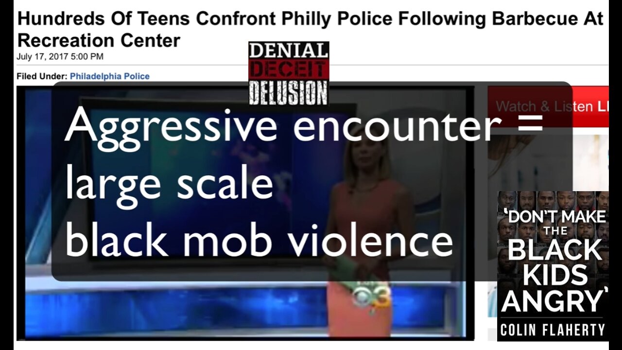 Colin Flaherty: Media Denial Deceit Delusion About Black Mob Violence Deconstructed 2017