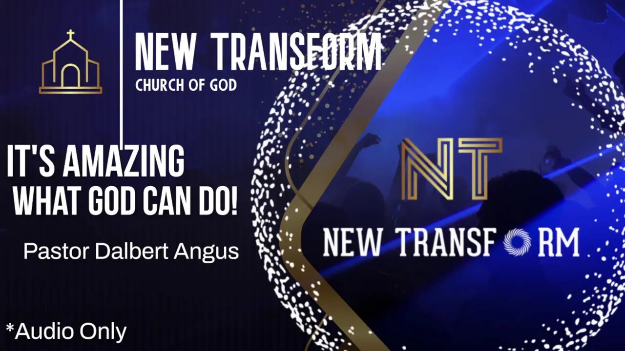 It's Amazing What God Can Do! Audio Only