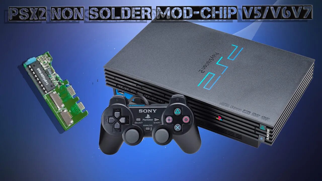 Psx2 Non Solder Mod-Chip V5/V6/V7 For Ps2
