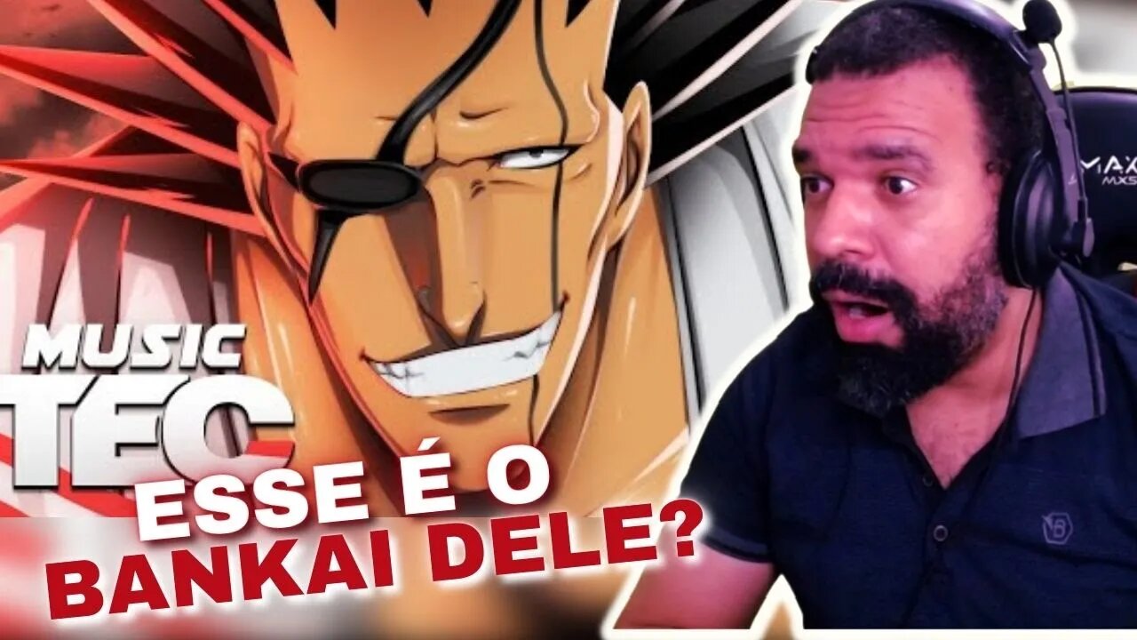 REAGINDO A Pressão Espiritual | Zaraki Kenpachi (Bleach) | Tec