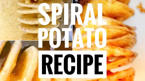 Spiral potato recipe
