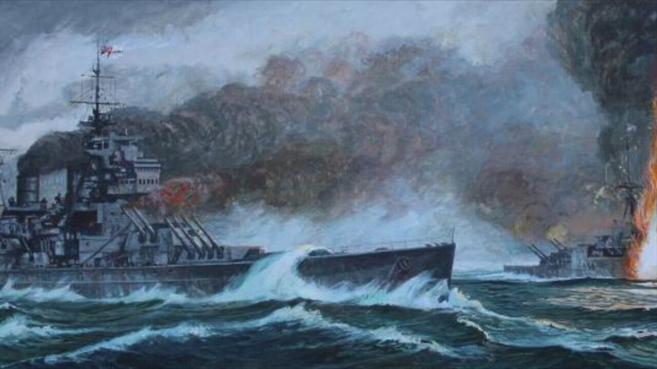 HMS Hood vs Bismarck