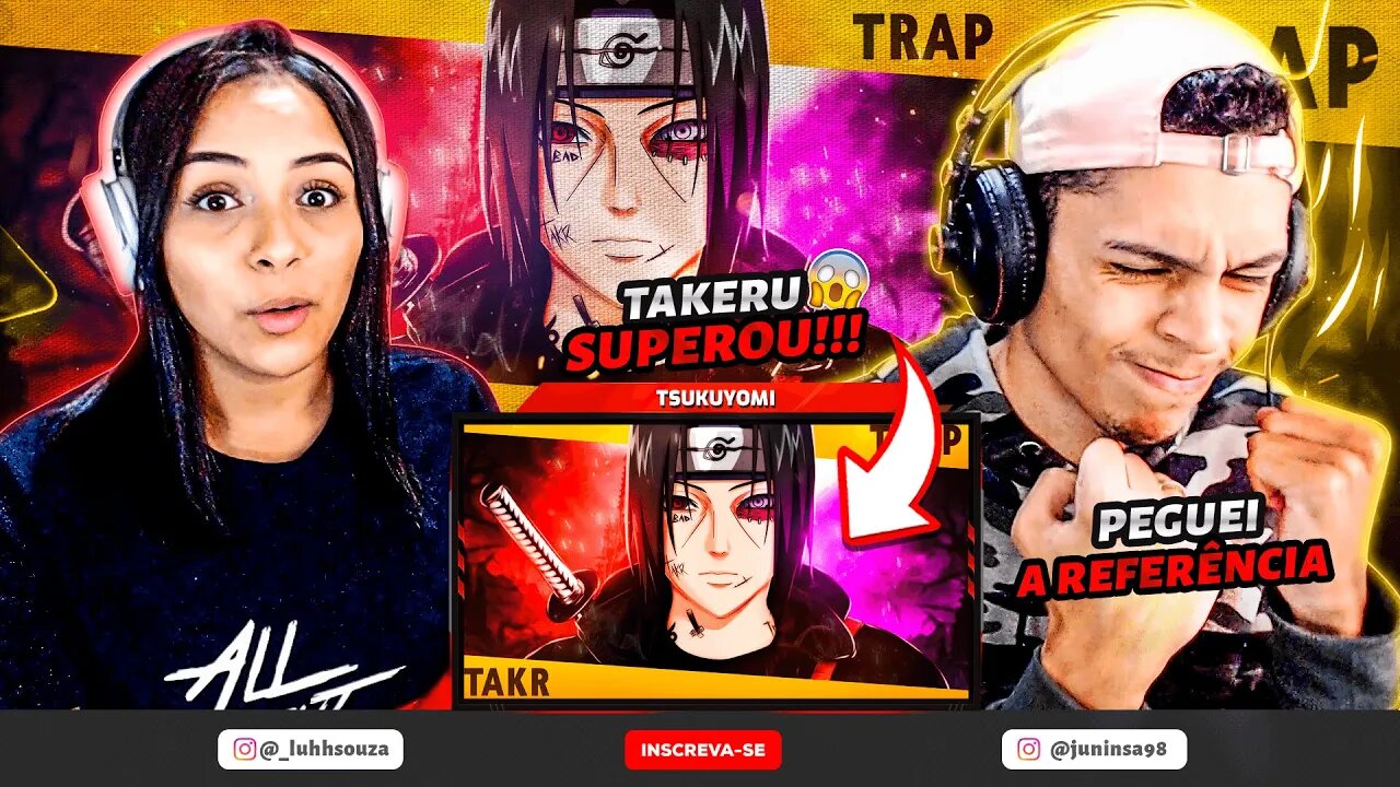 TSUKUYOMI - Itachi Trap | @TAKR [Prod. Sidney Scaccio] | [React RapNerd] 🔥