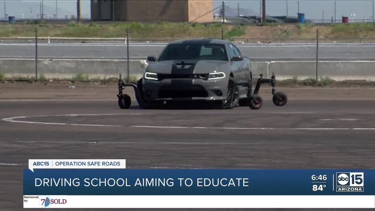 Driving school aims to educate in order to keep kids safe