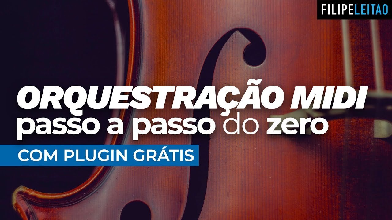 Como criar um track orquestral com plugin GRÁTIS | Filipe Leitão