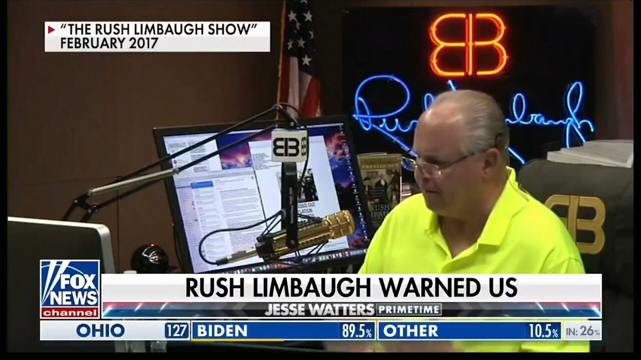 Rush Limbaugh Warned Us