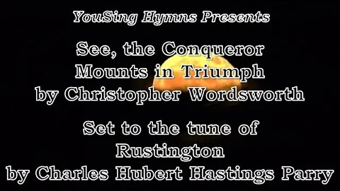 See, the Conqueror Mounts in Triumph (Rustington)