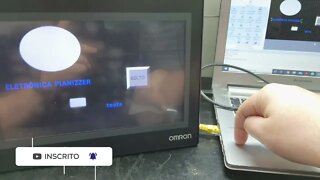 Reparo IHM OMRON NB10W - TW01B de cliente