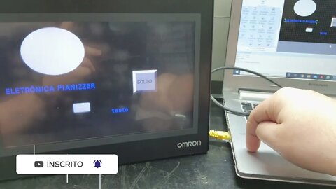 Reparo IHM OMRON NB10W - TW01B de cliente