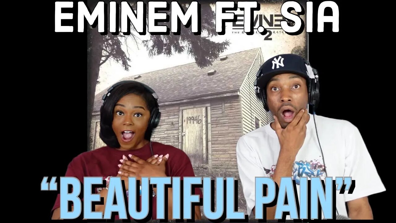 First Time Hearing Eminem ft. Sia "Beautiful Pain" Reaction | Asia and BJ