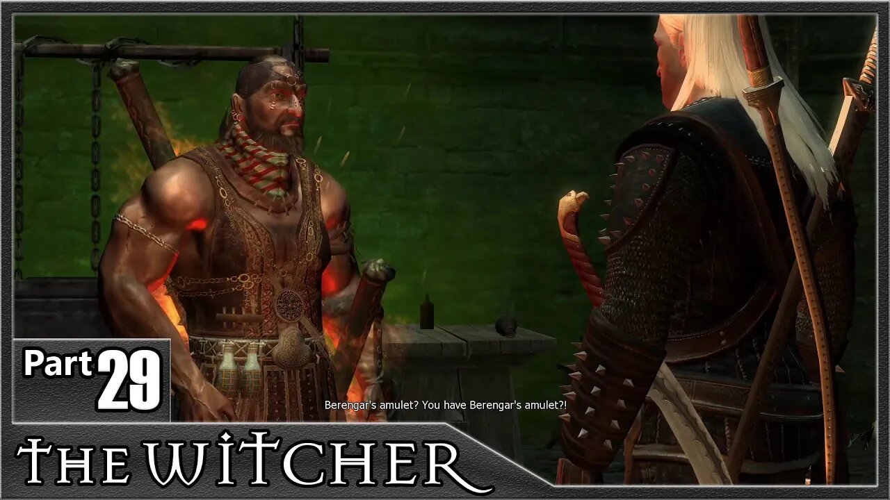 The Witcher 1, Part 29 / Raven Armor, Salamander Base, Mutant Rayla, Revenge, Azar Javed Boss