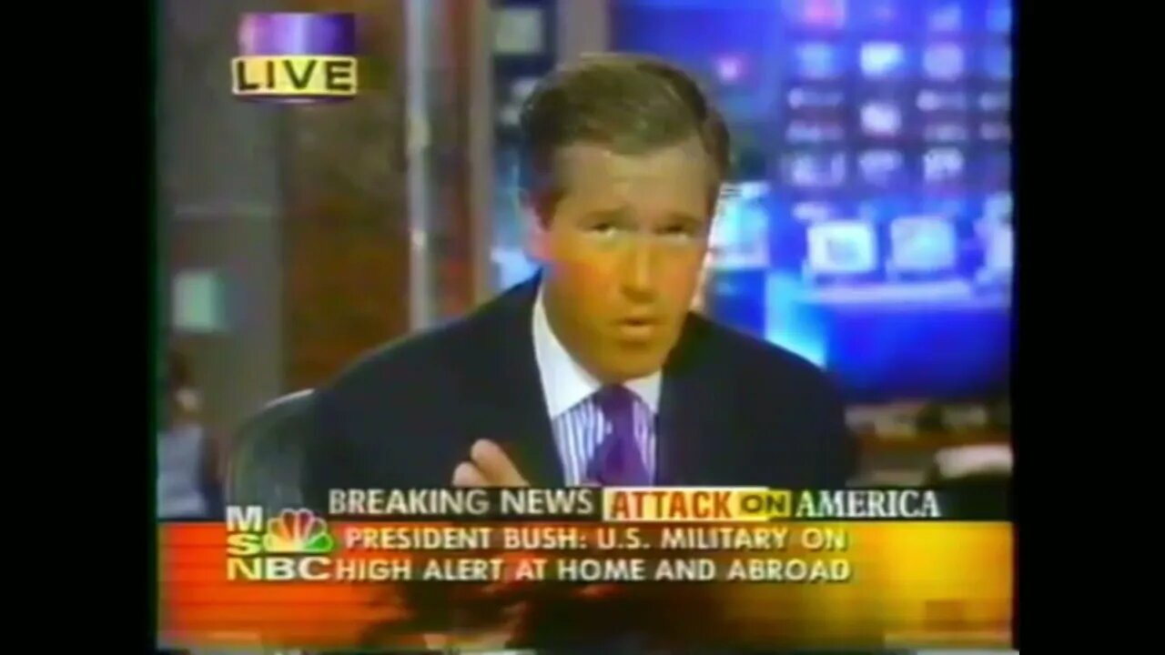 1:40 PM: Brian Williams, anchor