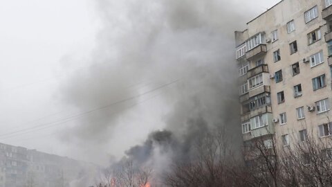 "🔴 Ukraine War Heavy Urban Combat In Mariupol As Ukrainian Forces Defend The City Against Attacks