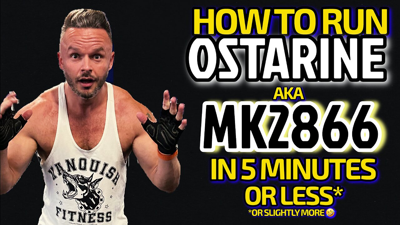 HOW TO RUN AN OSTARINE CYCLE - IN 5 MINUTES OR LESS - WHERE TO GET IT - WHAT ARE THE DOSES. MK2866