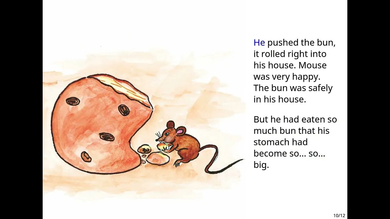 Animals Short Story for Children: The Greedy Mouse