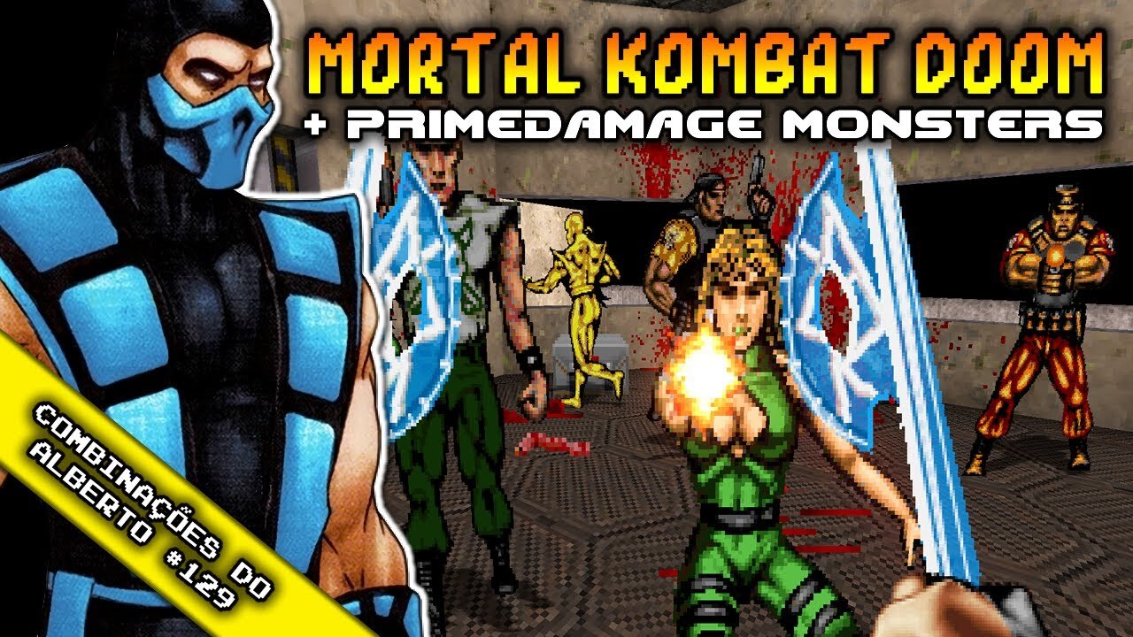 Ultimate Mortal Kombat DOOM + Primedamage Monster Mod [Combinações do Alberto 129]