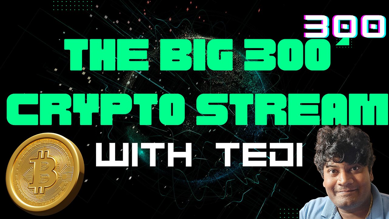 The big 300 Crypto Stream #btc #eth #crypto