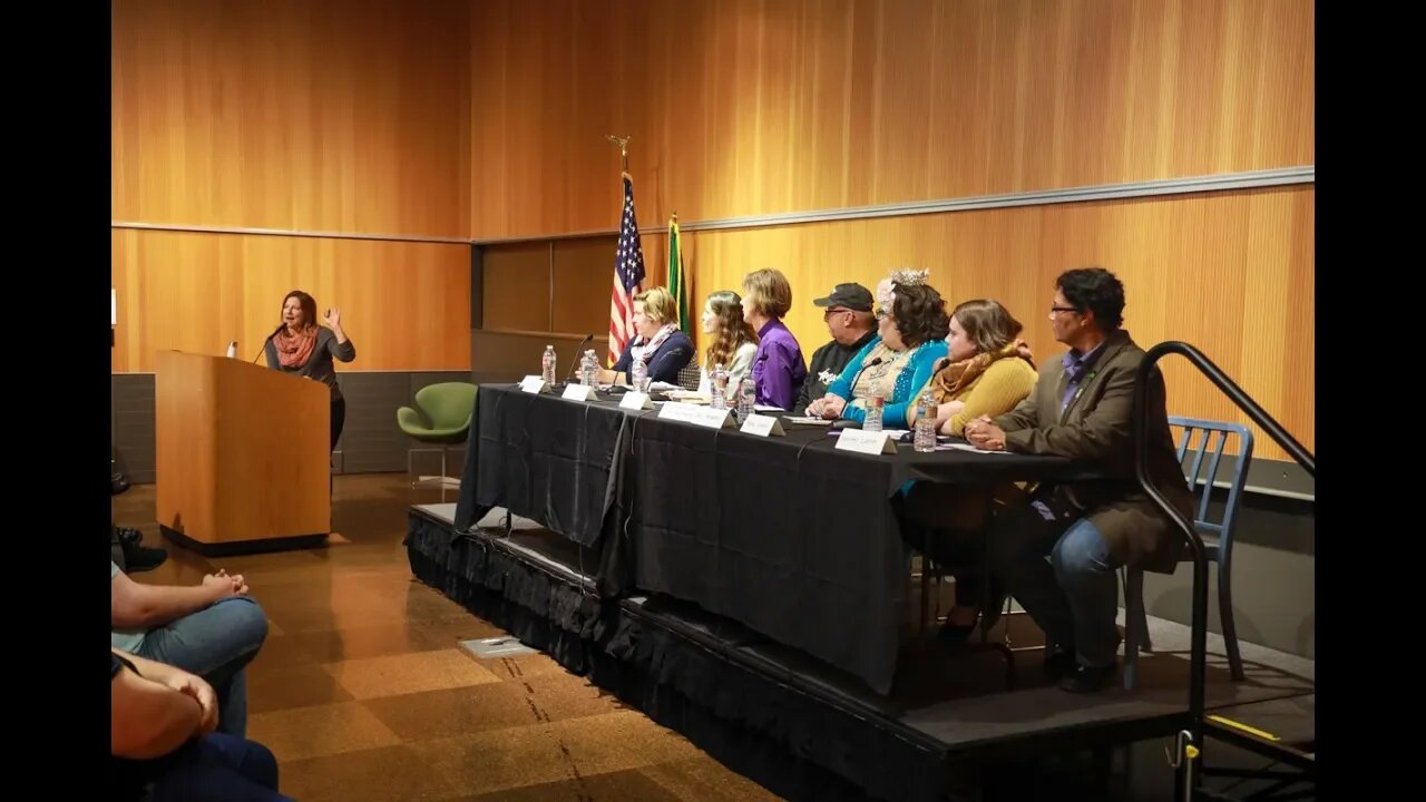 Panel discussion on Drag Queen Story Hour held at Fort Vancouver Regional Library