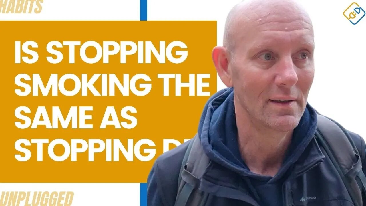 Is Stopping Smoking The Same As Stopping Drinking?