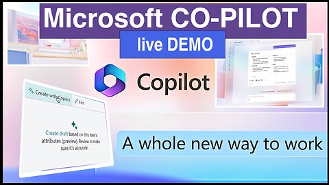 Microsoft COPILOT Tutorial - Live DEMO