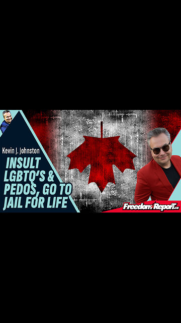 INSULT LGBTQ'S & PEDOS, GO TO JAIL FOR LIFE