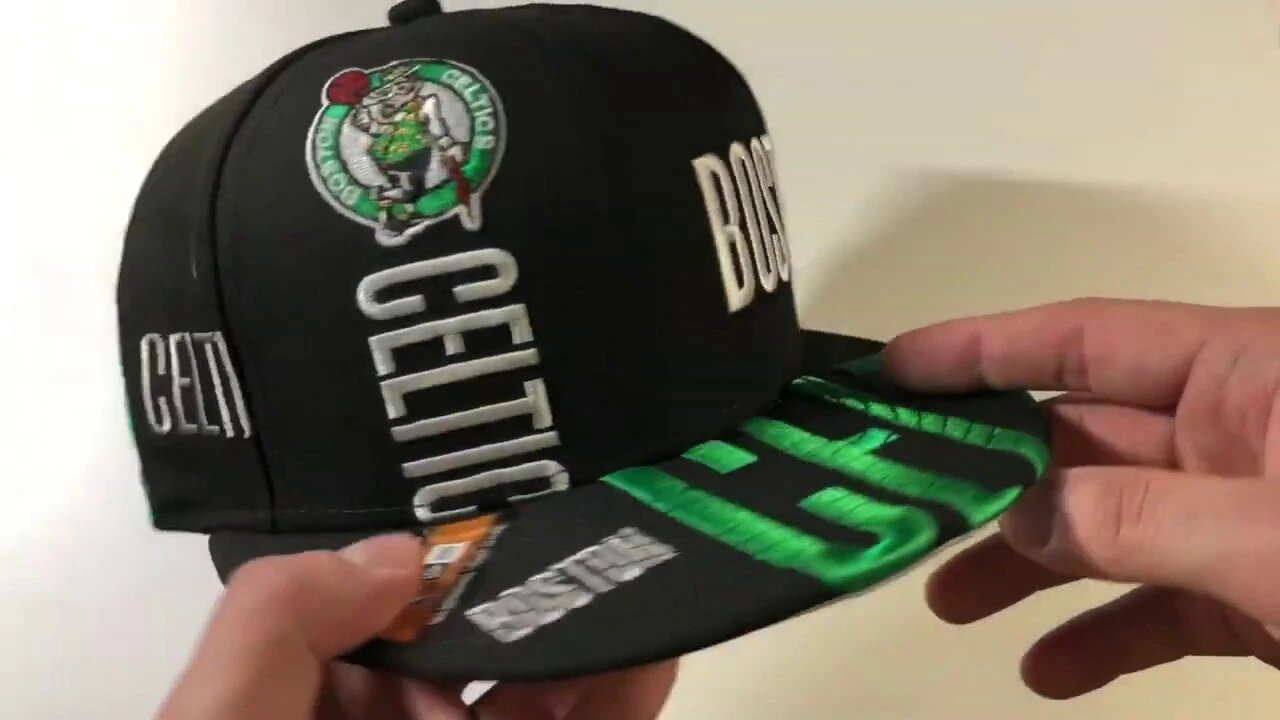 Boston Celtics New Era 2019 2020 Tip-Off Series 59Fifty Fitted Hat Overview