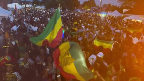 አምሳል ምትከ በአሜርካ አደባባይ ያቀረበችው ሙዝቃ | Amsal Mitike hot music performance at America @jamotube