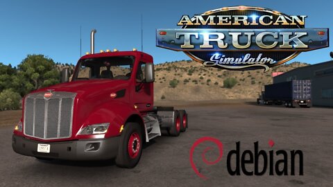 ATS LIVE on Debian Linux C2C+Canada Dream & Mexico Maps SCS Economy #2 2020