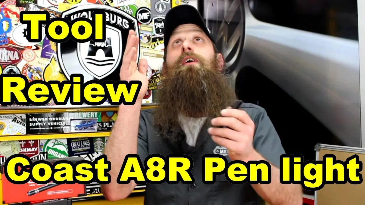 Coast A8R Rechargeable Penlight Review ~ Video