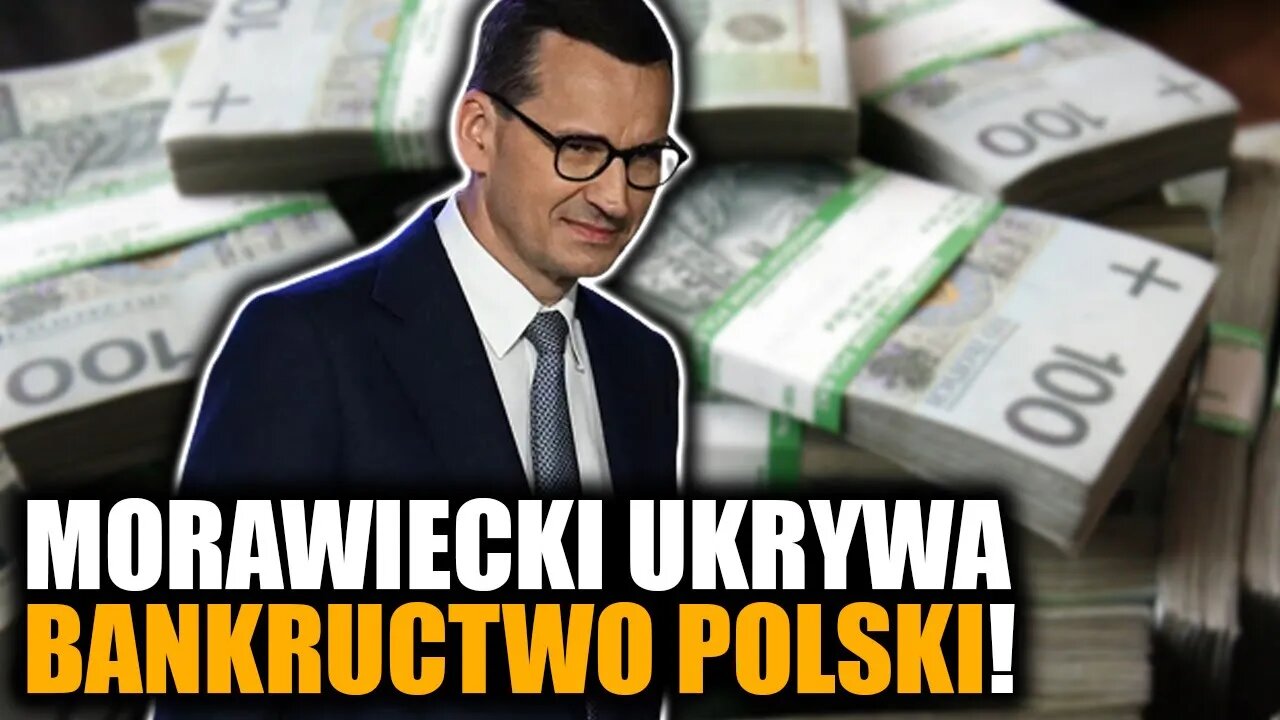 Morawiecki UKRYWA BANKRUCTWO Polski?! 75 MILIARDÓW ZŁ poza budżetem... \\ Polska.LIVE