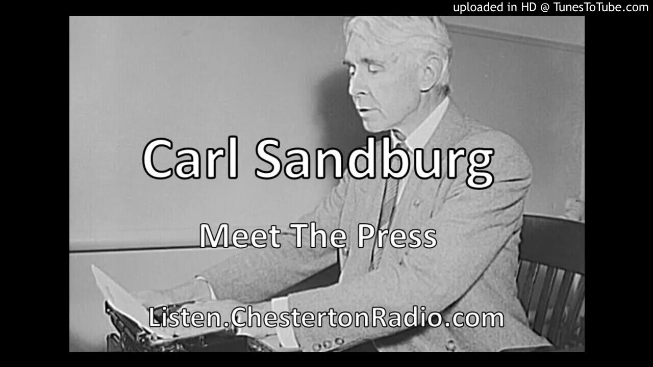 Carl Sandburg - Edward Steichen - Meet The Press Interview - Soviet Union Trip