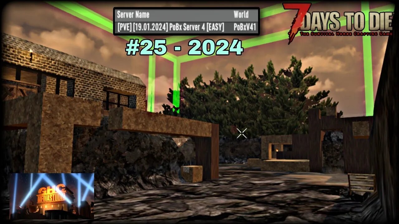 "Almost working on the base P6" [PoBx Server 4] - 7 Days To Die (#25- 2024)