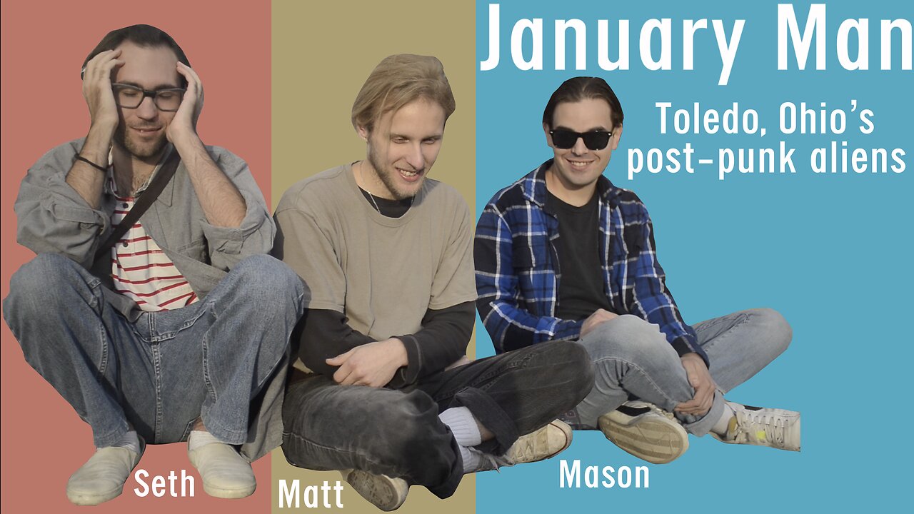 January Man 🎸 Detroit interview 🚗 Seth Frontine Matt Cashin Mason Baker 👽 Toledo's Post-Punk ALIENS