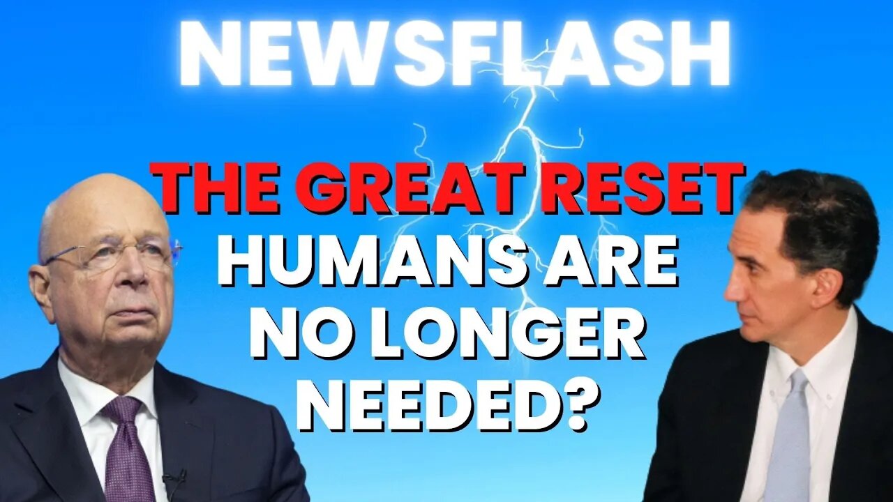 THE GREAT RESET: Are Humans No Longer Needed?