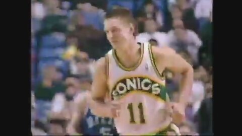 Detlef Schrempf 24 Points 6 Ast 3 Stl Vs. Mavericks, 1994-95.