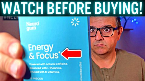 NeuroGum Energy Caffeine Gum (Review & Demo)