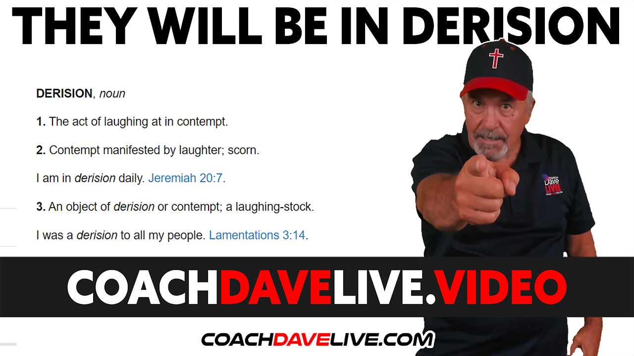 Coach Dave LIVE | 12-30-2021 | THEY WILL BE IN DERISION