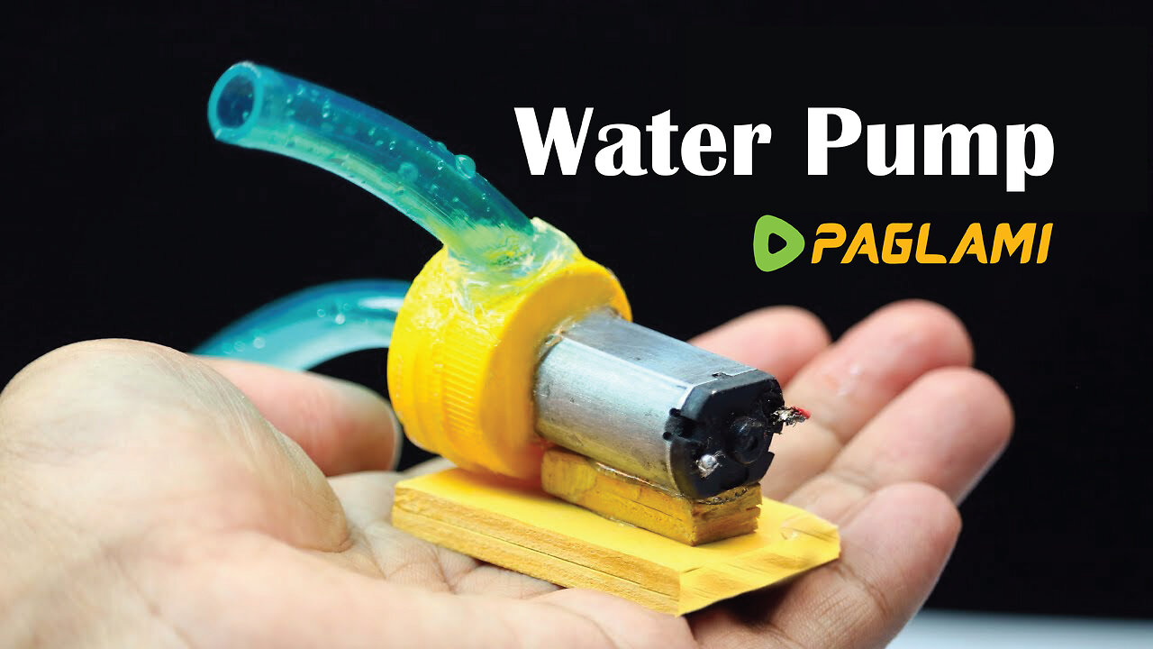 How to make a mini wather pump || কিভাবে খুব সহজে পানির পাম্প তৈরি করবেন? || #Paglami