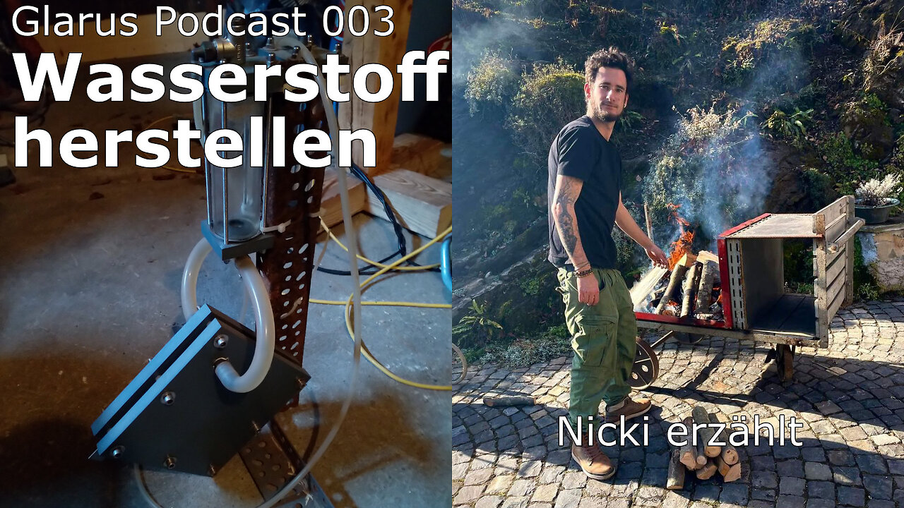 Glarus Podcast – 003 – Wasserstoff selber herstellen – Nicki erzählt