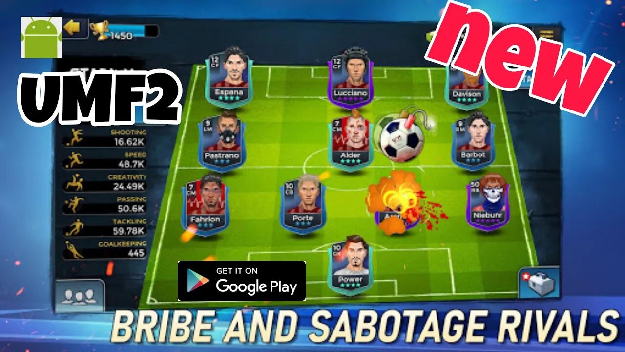Underworld Football Manager 2 - UMF2 - for Android