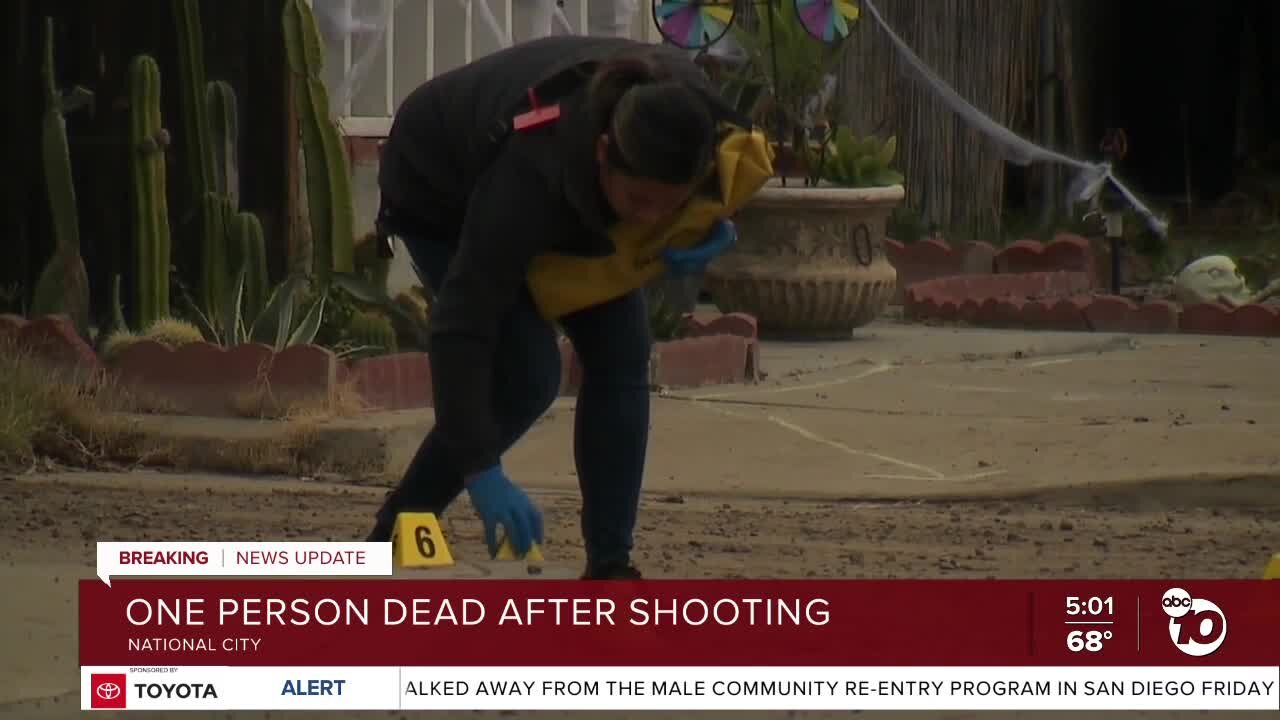 Man turns himself in after deadly National City shooting