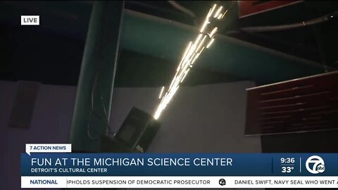 Fun at the Michigan Science Center