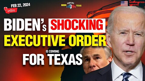 IN TODAY: BIDEN's SHOCKING EXECUTIVE ORDER FOR TEXAS BORDER CRISIS | ABBOTT | NY MIGRATION CRISIS