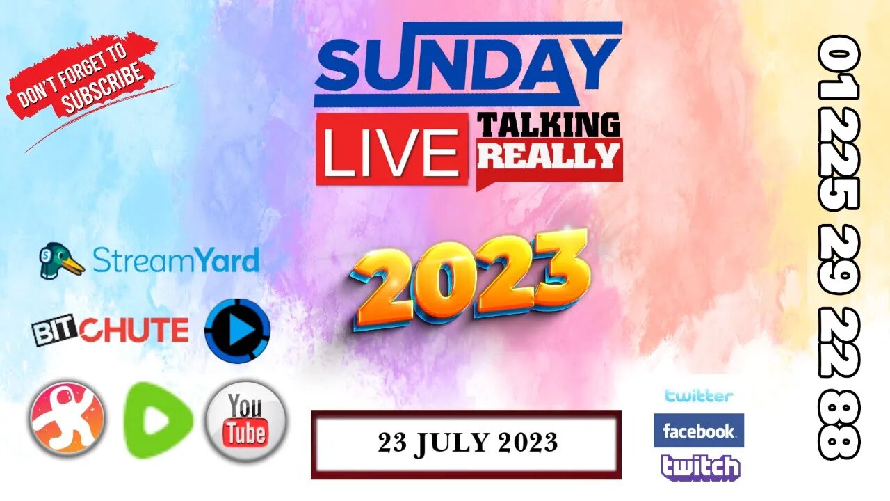 2023 Talking Really Sunday Live (23 July)