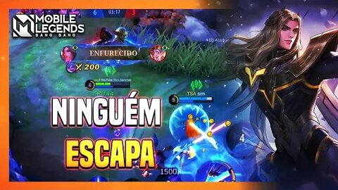 ESSE ASSASSINO GARANTE OBJETIVO MUITO FÁCIL | LANCELOT GAMEPLAY | MLBB