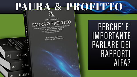 Perchè è FONDAMENTALE parlare dei Rapporti dell'Agenzia Italiana del Farmaco
