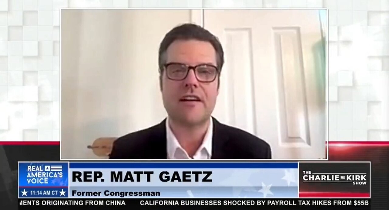 Matt Gaetz Reveals If He's Returning To Congress